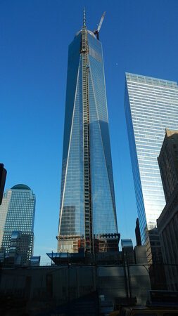 New York, One World Trade Center seen from Vesey St. [24.07.2013]
