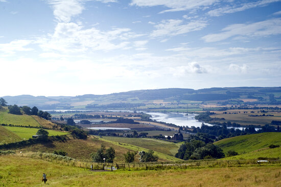 View of the Firth of Tay from Kinnoull Hill