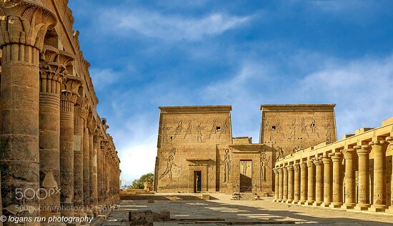 The Island Temple of Philae, Egypt