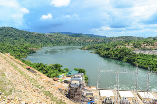 Akosombo dam, Ghana