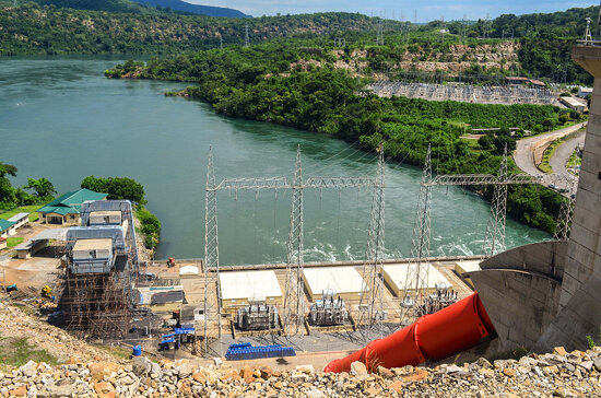 Akosombo dam, Ghana
