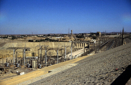 Ägypten 1999 (038) Assuan-Staudamm