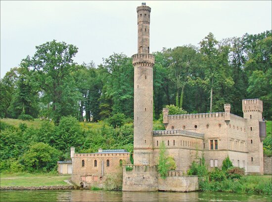 Bâtiments de la machine à vapeur du parc de Babelsberg (Wannsee, Berlin)