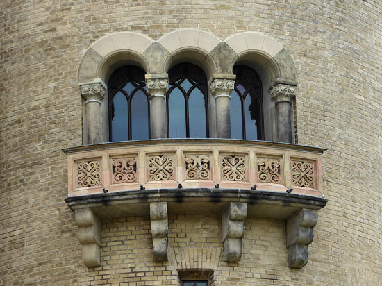 Balkon am Turm