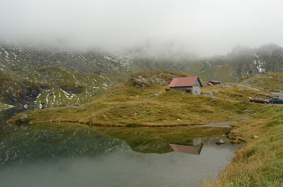 Reflections of a mountain lake XX