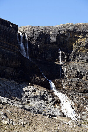 Bow Glacier Falls