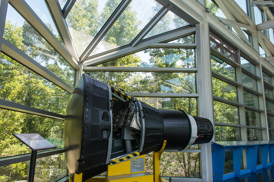 Mercury Capsule at Chabot Space Center