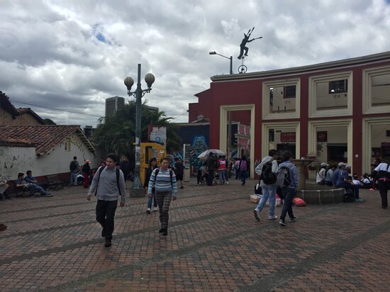 Chorro de Quevedo, La Candelaria,  Bogotá, Colombia