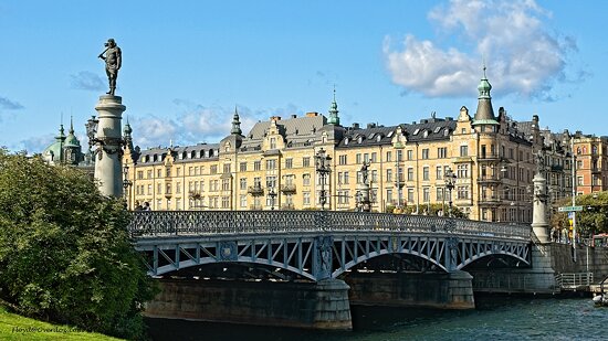 Djurgardsbron. Stockholm. Sweden.