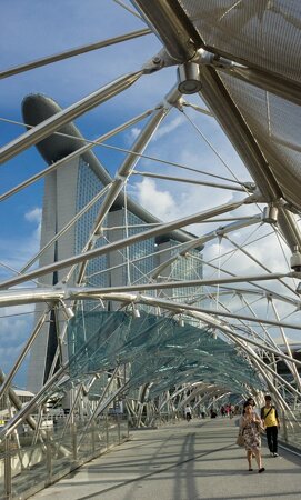 Double Helix Bridge