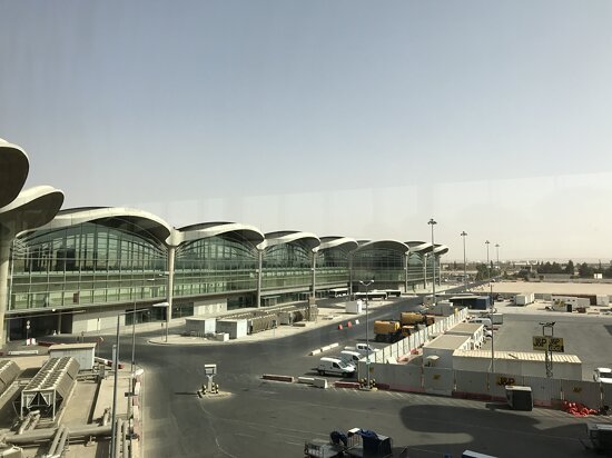 The Queen Alia International Airport, Amman, Jordan.