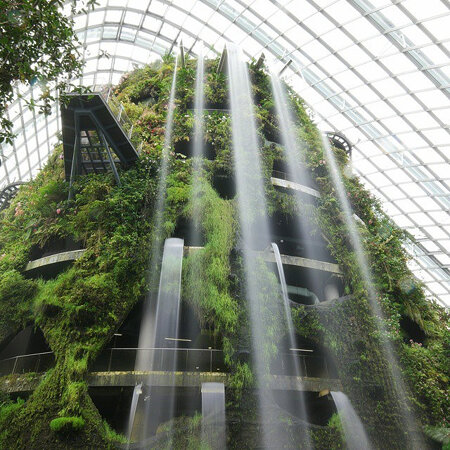 There is a hidden message in every waterfall. It says, if you are flexible, falling will not hurt yo