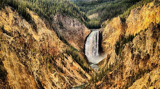 Grand Canyon Of The Yellowstone, Yellowstone National Park, WY