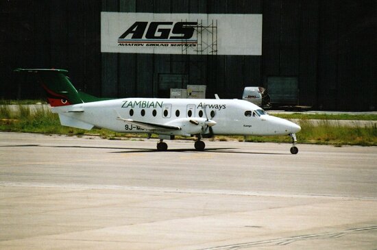 Zambian Airways Beech 1900D 9J-MBO