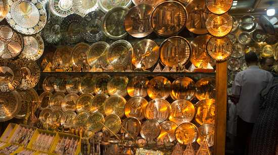 Copper decorative plates