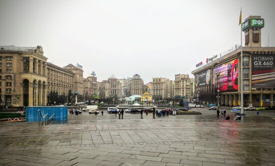 Kiev // Maidan Nezalezhnosti