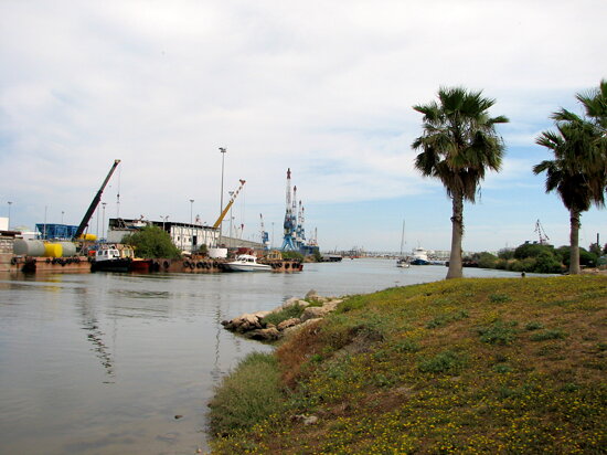 Kishon River, Haifa, Israel
