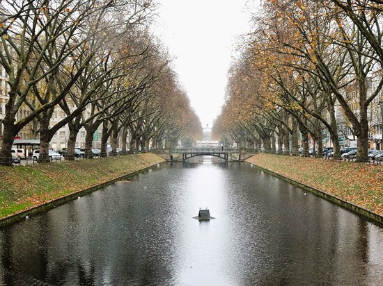 Königsallee, Düsseldorf, Deutschland