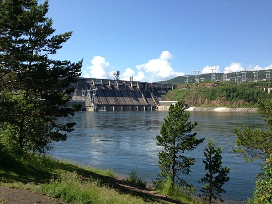 Krasnoyarsk Hydroelectric Dam