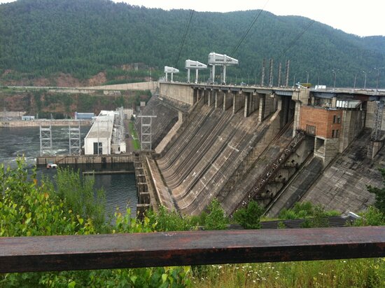 Krasnoyarsk Hydroelectric Dam