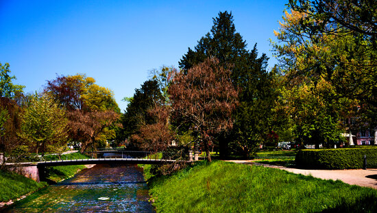 Baden-Baden an der Oos, die elegante Schwarzwaldstadt
