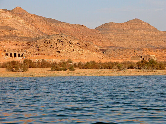 Egypt-9B-007 - Site of Temples &amp; Tomb