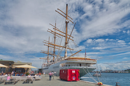 Sea Cloud Spirit in Copenhagen