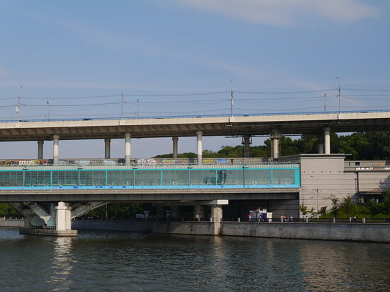 Luzhniki Metro Bridge, Moscow