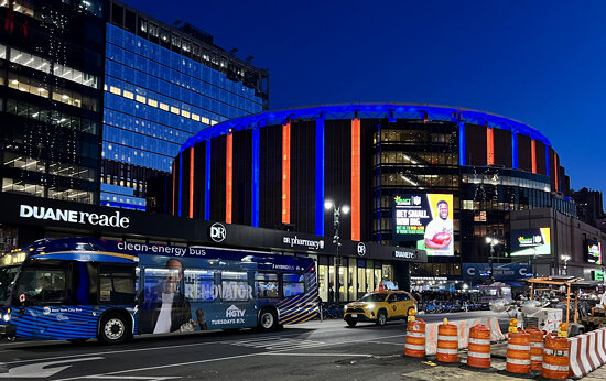 Game night - Madison Square Garden, New York City