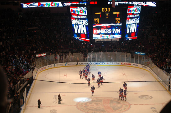 New York Rangers vs Florida Panthers 2011