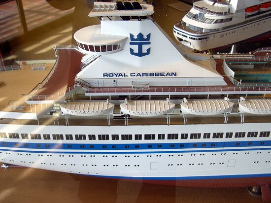 Song of Norway now the Dream Princess- ship model, Oslo Maritime Musuem