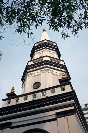 Masjid Hajjah Fatimah architecture