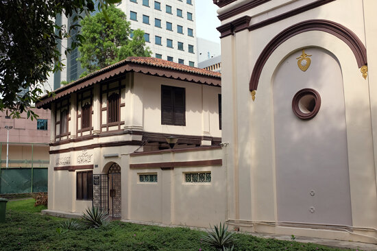 Masjid Hajjah Fatimah architecture
