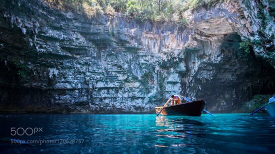 Melissani Cave
