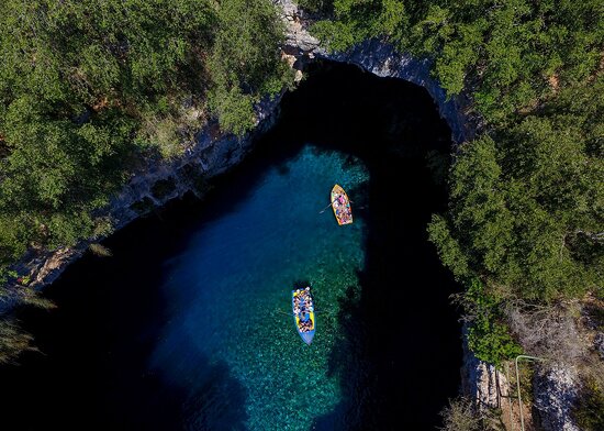 Melissani Cave