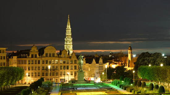 Brussels by night
