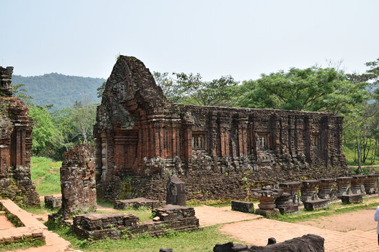 Cham empire ruins at My Son, Vietnam