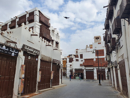 Market street in old Jedddah, Saudi Arabia, on Friday morning (2)