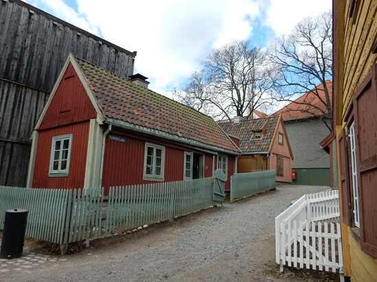 Town scene, the Norwegian Museum of Cultural History