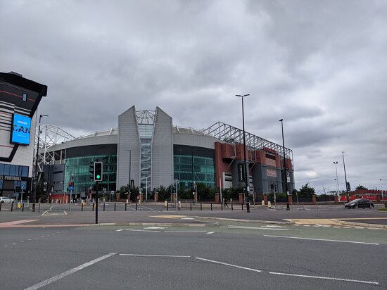Outside Old Trafford