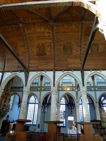 Oude Kerk Barrel Vault Ceilings
