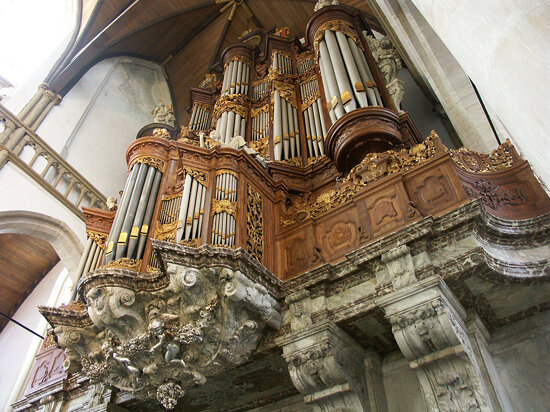 Oude Kerk, Amsterdam, main organ