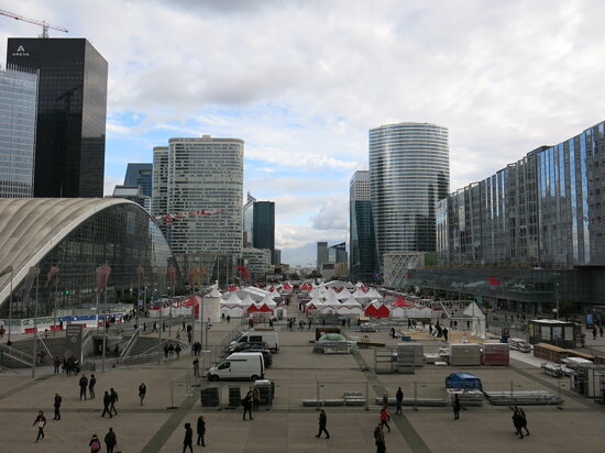 La Défense seen from the Grande Arche