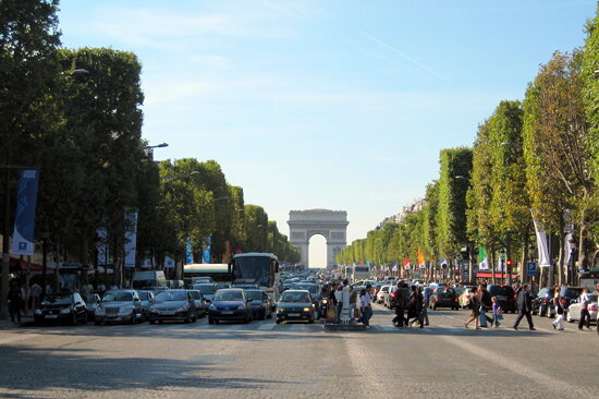 Paris: Avenue des Champs-Élysées - Arc de Triomphe de l&#039;Étoile