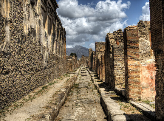 street in Pompeii