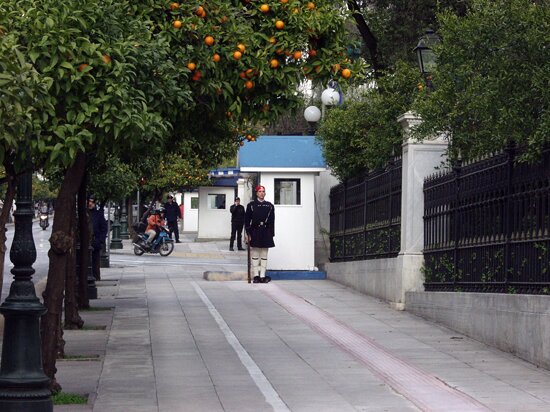Evzonas (&quot;Tsolias&quot;), Presidential guard, Greece