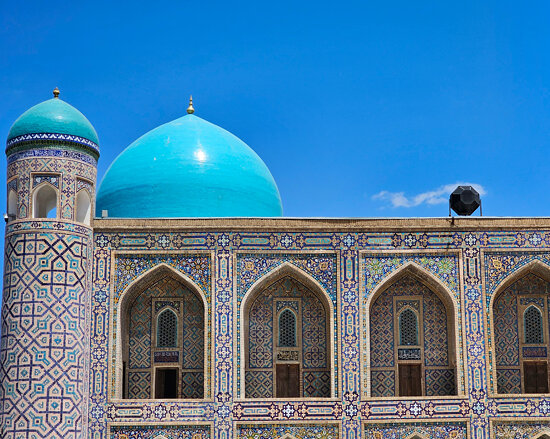 Tilla Kari Madrasa, 1646-60 ;Registan Samarkand, Uzbekistan (2)