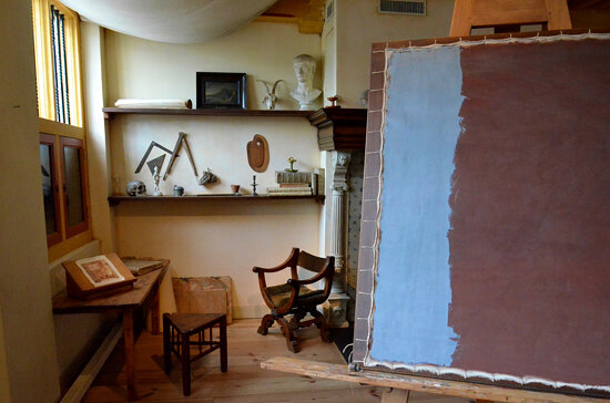 Rembrandt&#039;s studio