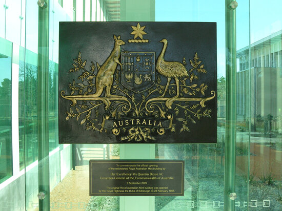 Royal Australian Mint refurbishment - new public entrance