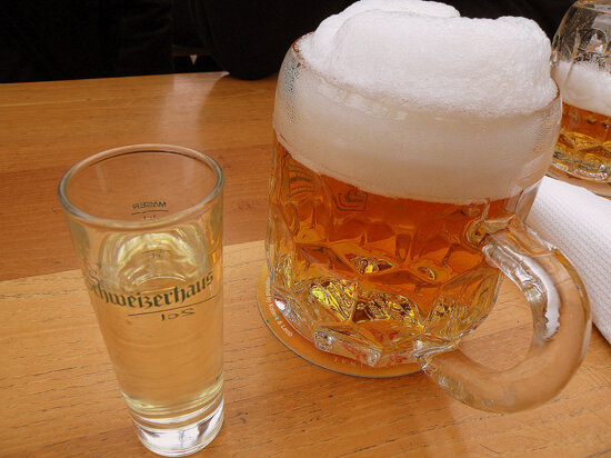 Der erste Barack in der neuen Schweizerhaus Saison